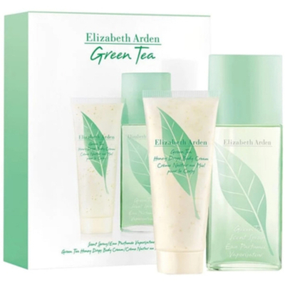 Elizabeth Arden Green Tea Gift Set EDP 100 ml and body cream Green Tea s medovými kapkami 100 ml 100ml