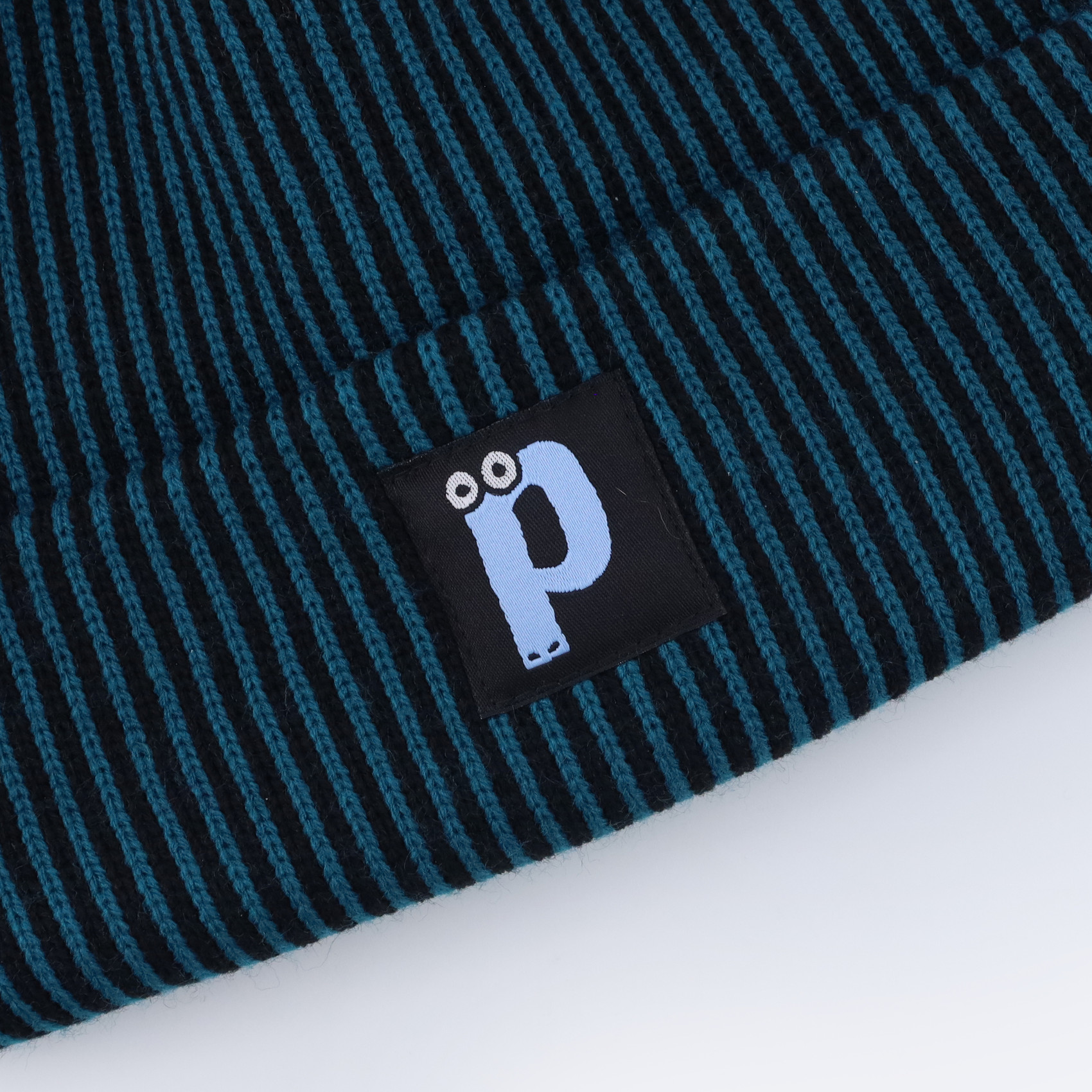 Шапка Postaments Stripes (black/lagoon) артикул: - купить в магазине Дайс