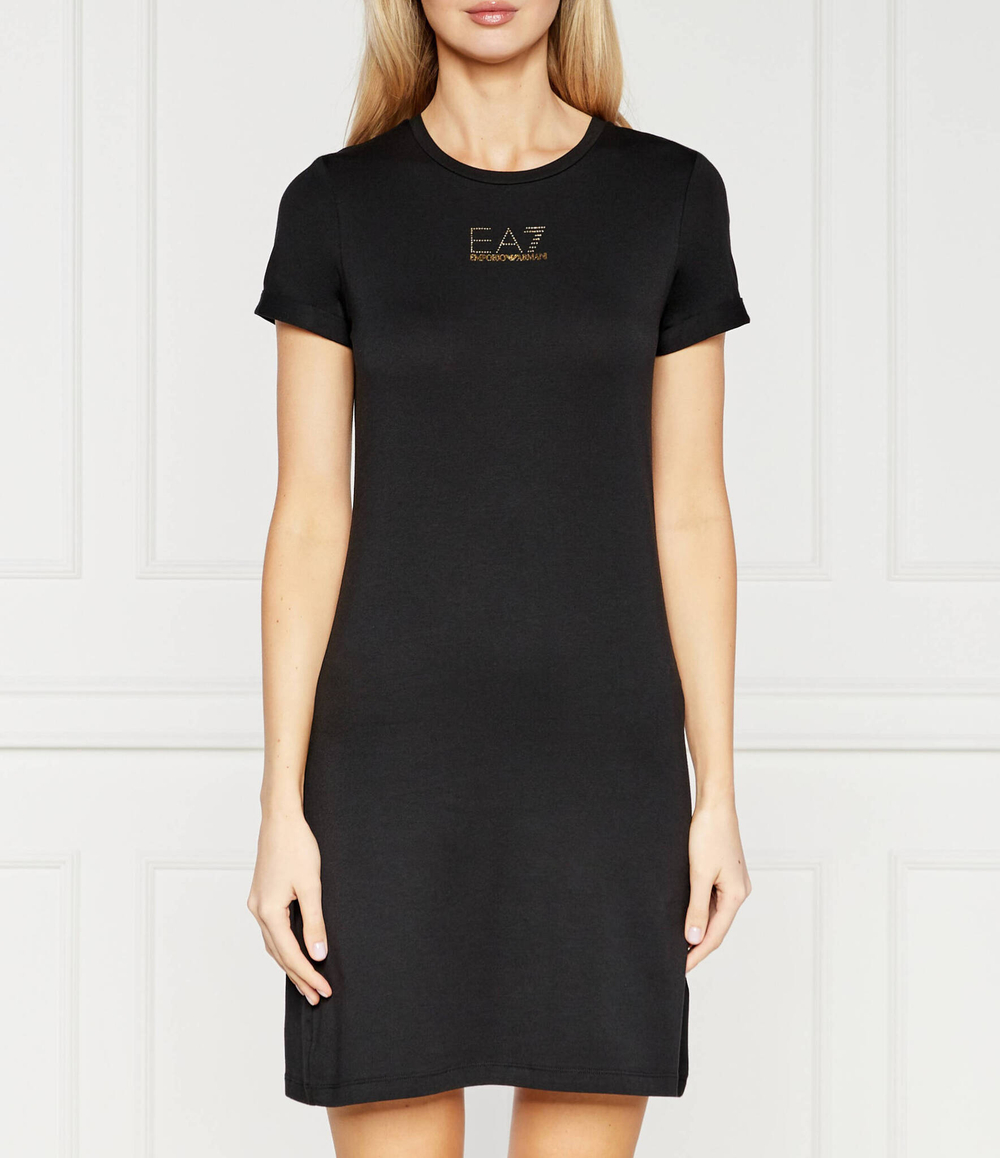 Платье EA7 - черный(3DTA52 TJDQZ)