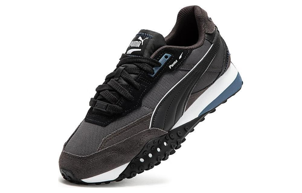 PUMA Blade Rider Pop comfortable and versatile trend non-slip low-cut life casual shoes men's charcoal black