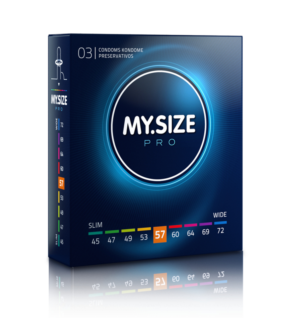 Презервативы MY.SIZE размер 57, 3 шт.
