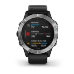 Смарт-часы Garmin Fenix 6, серебристый, 010-02158-00