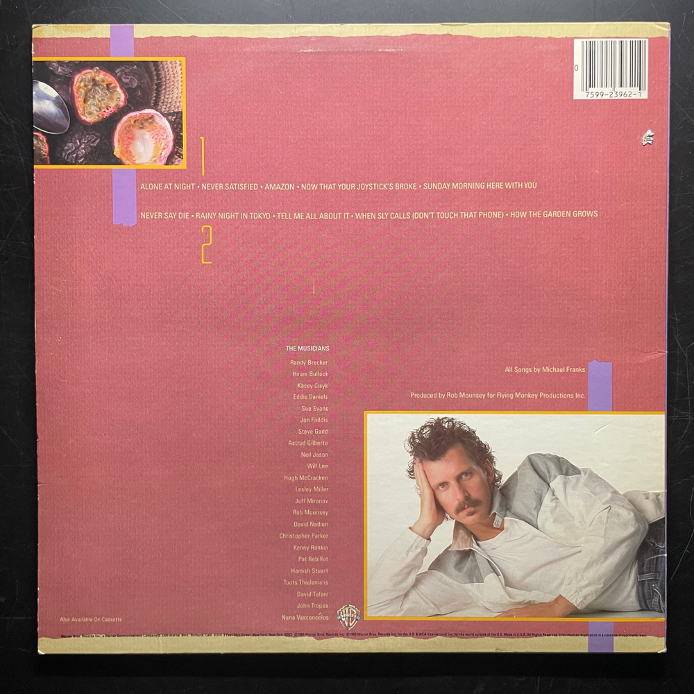 Michael Franks ‎– Passionfruit (США 1983г.)