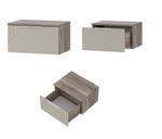 Тумба прикроватная Эмилия ТБ-11 дуб смоки/айриш