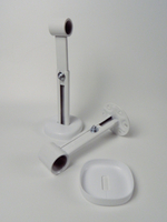 КВ1Кронштейн крепления расширительного бака белый 1"