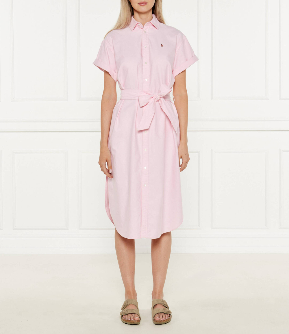 Платье с ремешком POLO RALPH LAUREN - розовый(211935153)