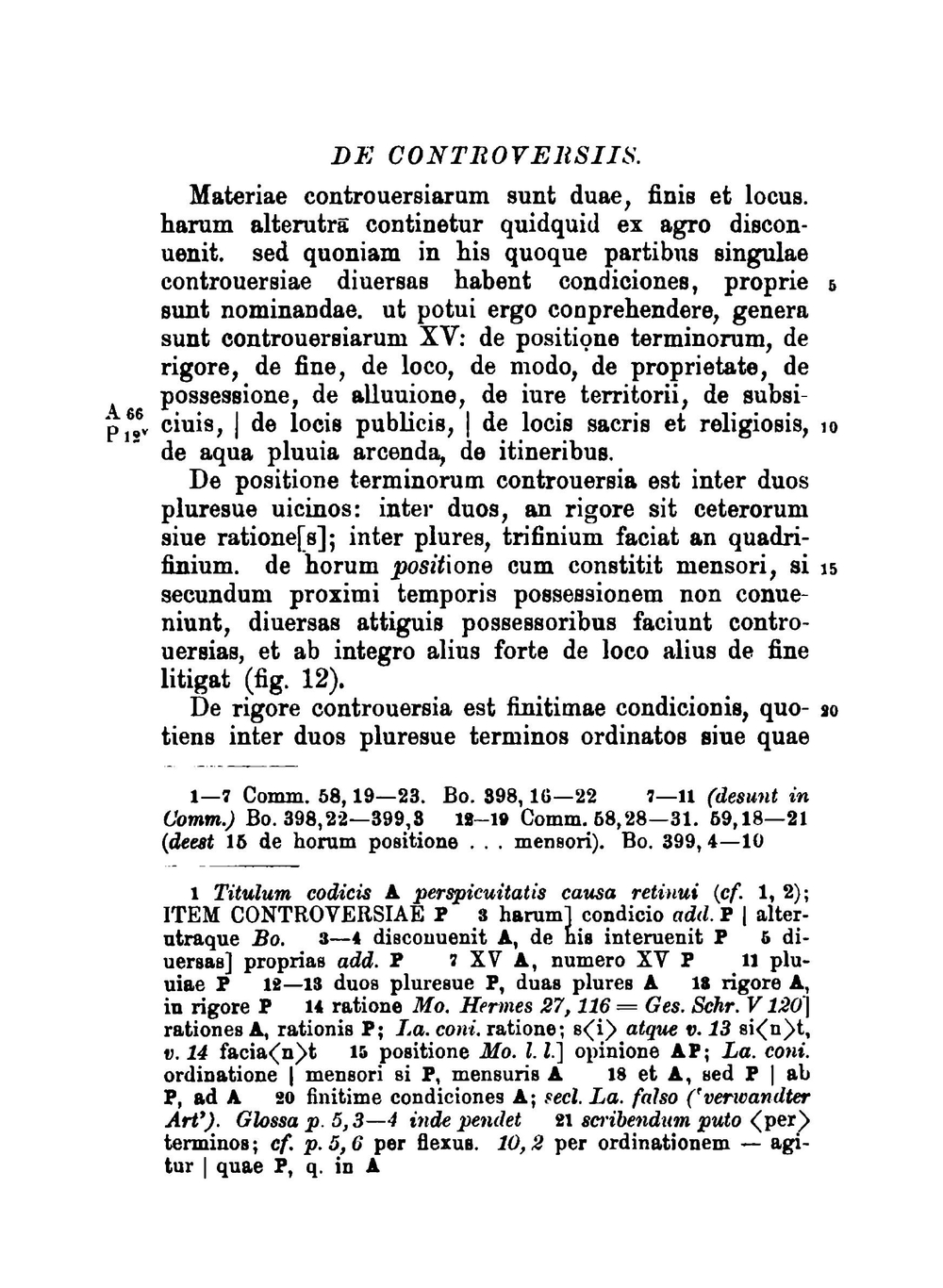 Corpus agrimensorum romanorum. Volume 1. Part 1 | Carl Thulin