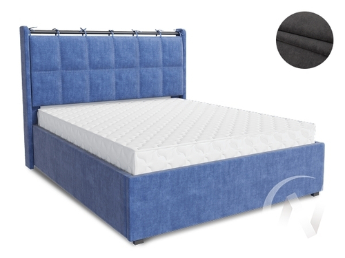 Кровать Женева 1 1;4 (Ultra Grafit; 1 категория)