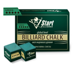 Мел Startbilliards 5 звезд зеленый (12шт)