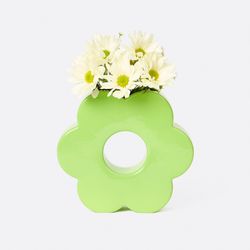 Ваза для цветов Daisy, 20 см, зеленая