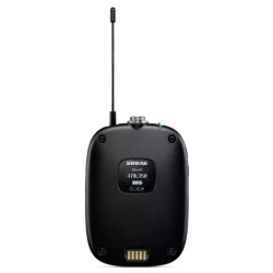 Shure SLXD14/93 — цифровая радиосистема с поясным передатчиком SLXD1 и петличным микрофоном WL93