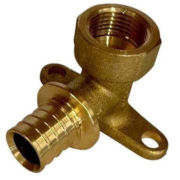 Угольник настенный с креплением Rommer 16x1/2" (RFA-0009-001612)