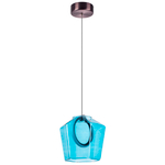 796115 Люстра CARAMELLO LED 6W 110LM КОФЕЙНЫЙ/ГОЛУБОЙ 3000K