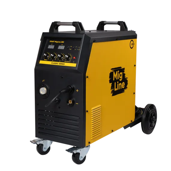 OSA START MigLine 250 Сварочный полуавтомат 2ST250 — полупрофессиональный сварочный полуавтомат для монтажников, 250 А