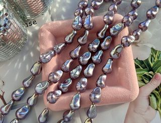 Жемчуг барочный 15х22мм, майорка lux (1шт)