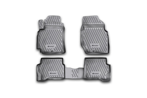 Коврики в салон для NISSAN Almera Classic 2006-, 4 шт. (полиуретан) CARNIS00001