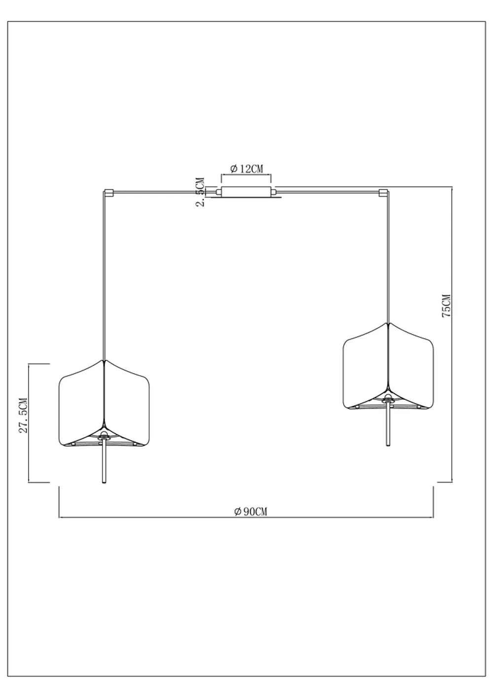 Подвесная люстра Arte Lamp TRIXIE