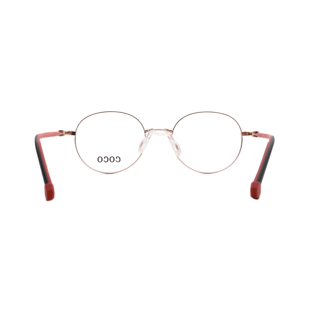 Оправа круглая CoCo 6035 С5 красная с золотом