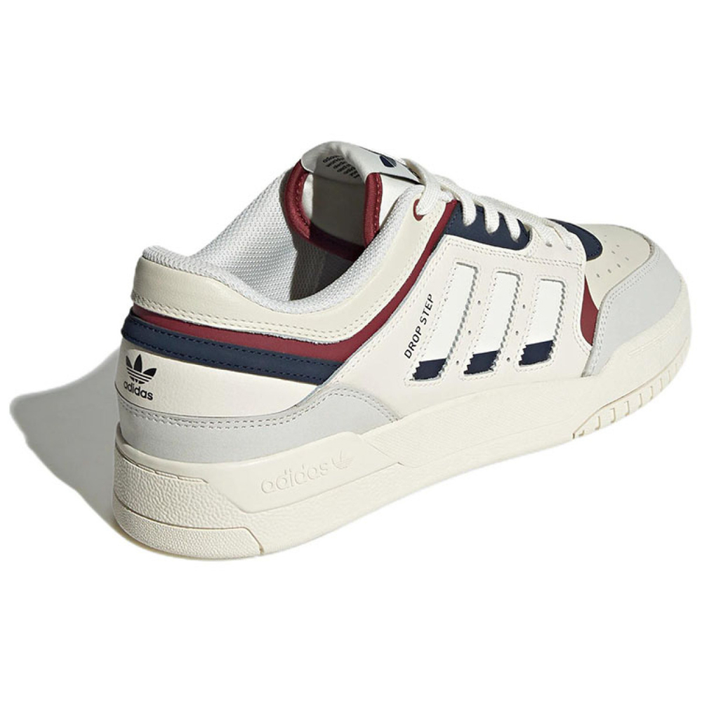 Кроссовки Adidas Originals Drop Step Low Cream Yellow White Light Grey Black Red