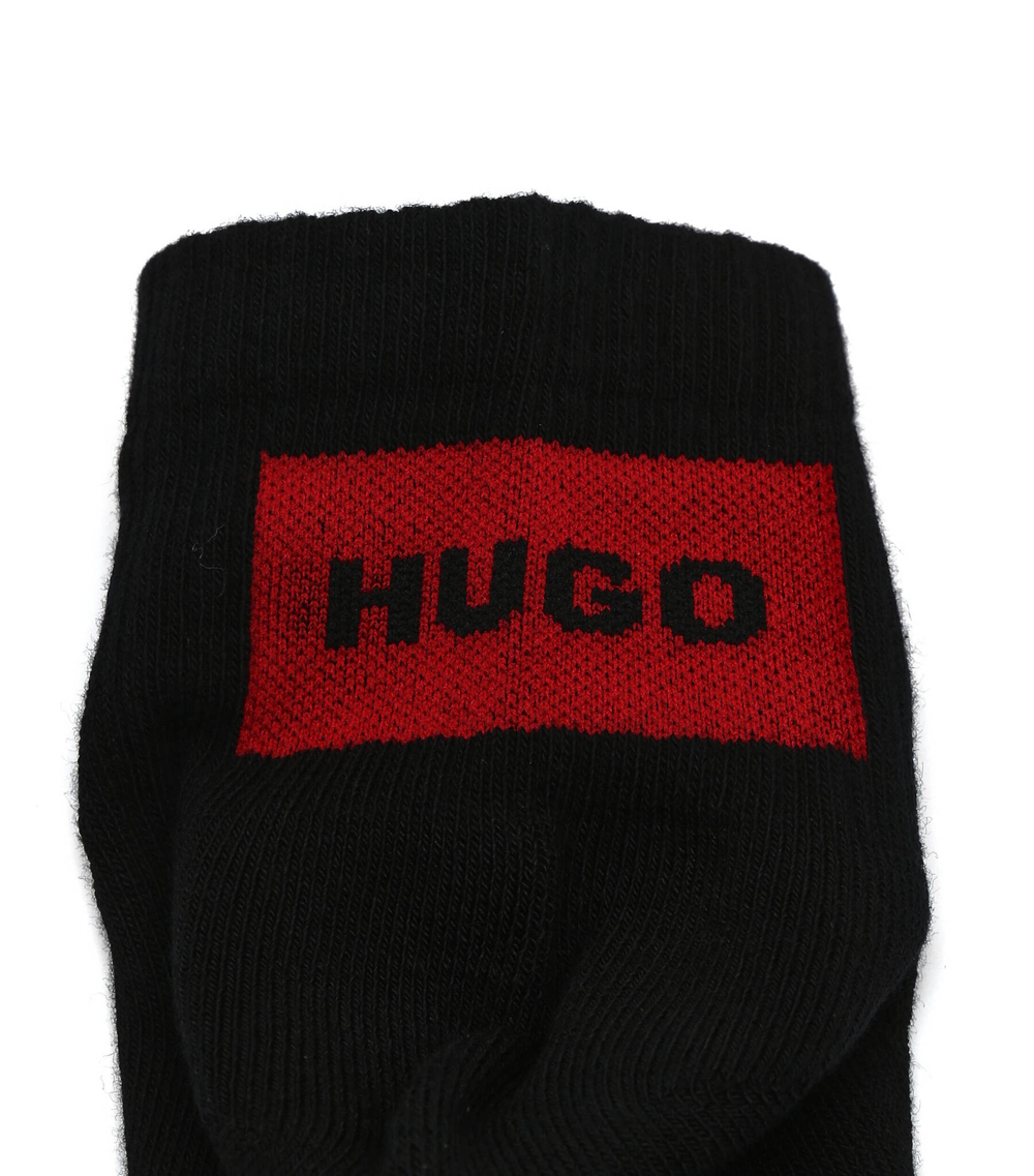 Носки 2 пары SH RIB LABEL CC Hugo Bodywear - черный(50491223)