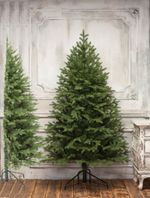 елка узкая "Графская пристенная/угловая" литая+пвх