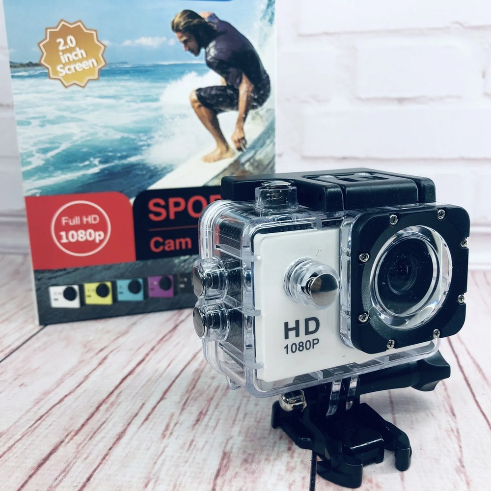 Экшн-камера SPORTS CAM FULL HD 1080P