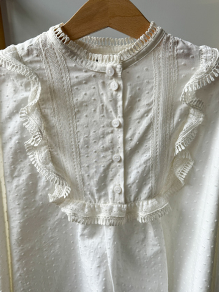 Хлопковая блузка H&M, 110-116