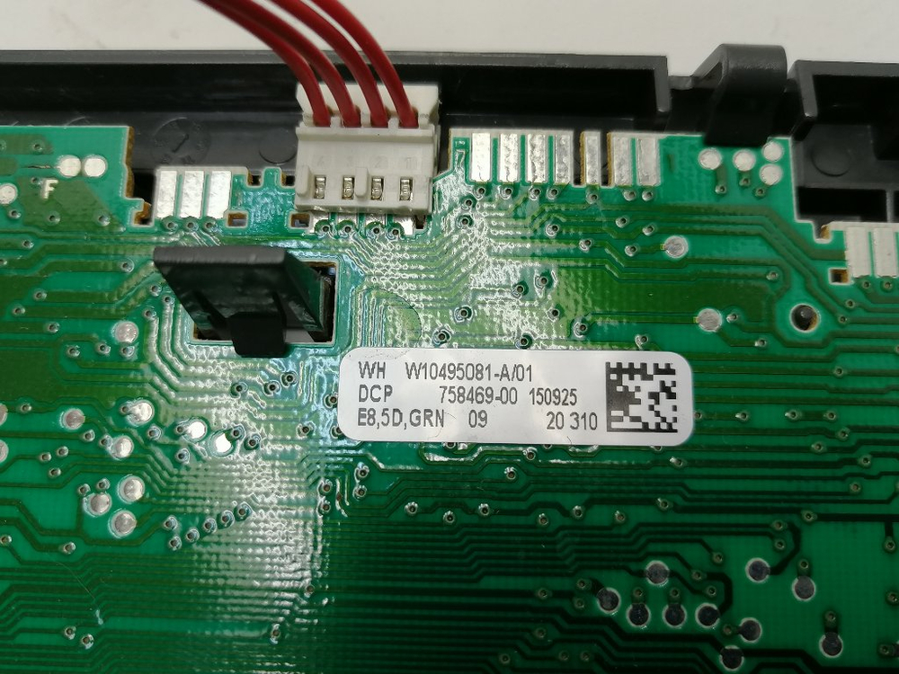 WTLS61200 кт118 Модуль индикации для стиральной машины Whirlpool WTLS61200 б/у