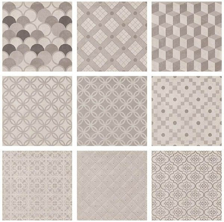 Керамогранит Карнаби-стрит орнамент беж (SG1575N)