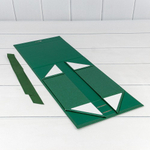 Коробка сборная 20х18х18 см на магнитах (Зеленый)