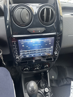 Магнитола для Renault Duster 2015-2020, Lada Largus 2021+ - Carmedia OL-9115-2 (кнопки и крутилки), Android 12, TS10, CarPlay, 4G SIM-слот