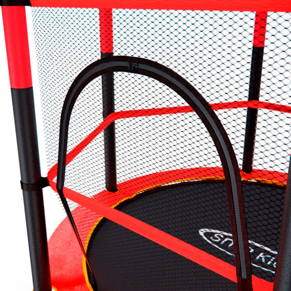 Батут детский DFC TRAMPOLINE-RED 55&amp;quot; с сеткой