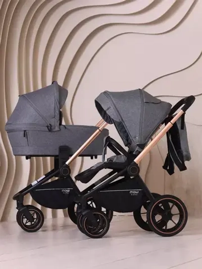Коляска детская MOWBaby "ZOOM"PU (2в1) RA086