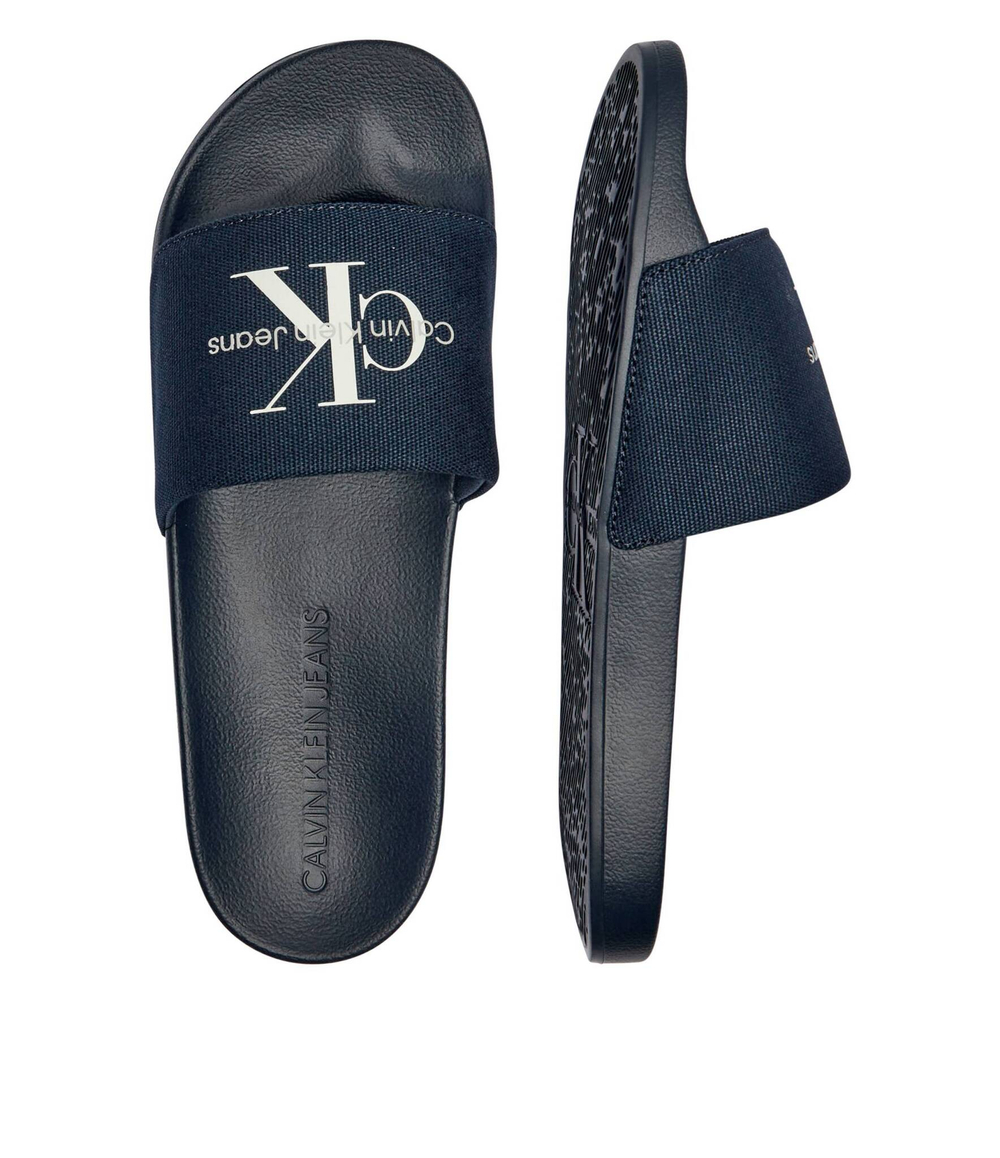 Шлепанцы Calvin Klein Jeans - темно-синий(YM0YM01271)