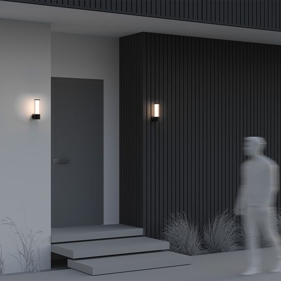 Настенный светильник (бра) Outdoor O593WL-L8B3K