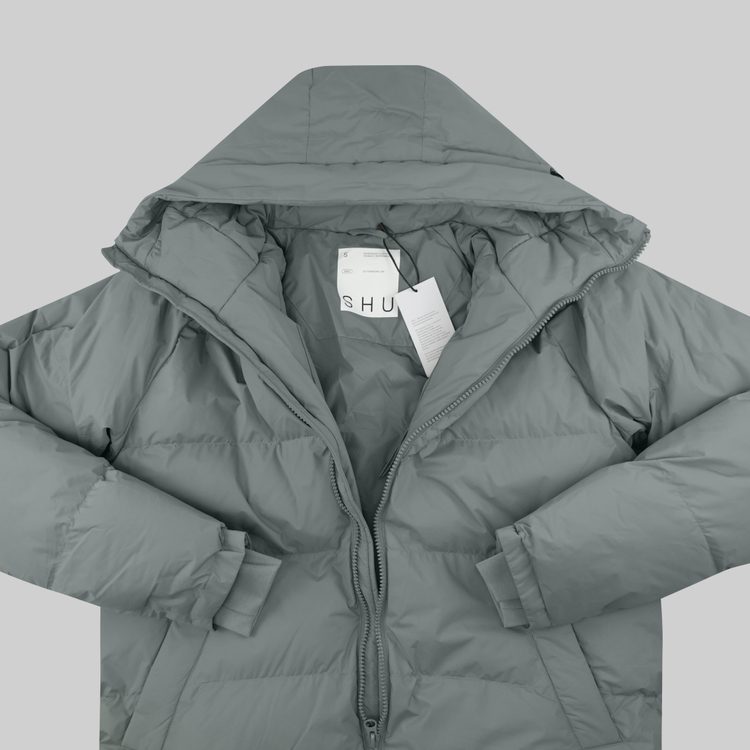 Пуховик мужской SHU длинный артикул:SHUUU58 - купить в магазине Дайс