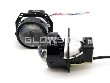 Билед модули Aozoom МИНИ-Q1 3.0 дюйма, 2 чипа, 5500K, 12V, 53W/62W, крепление 3R (комплект, 2шт)