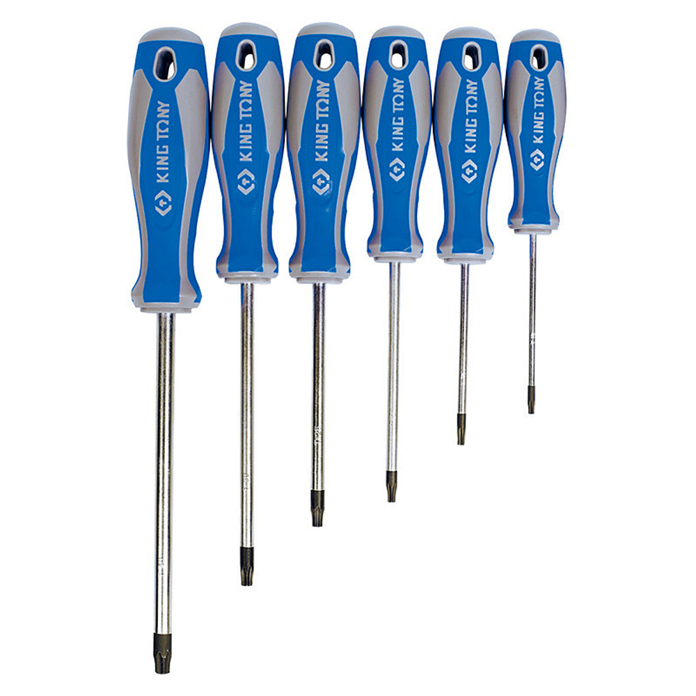KING TONY (30316PR) Набор отверток (TORX) 6 предметов