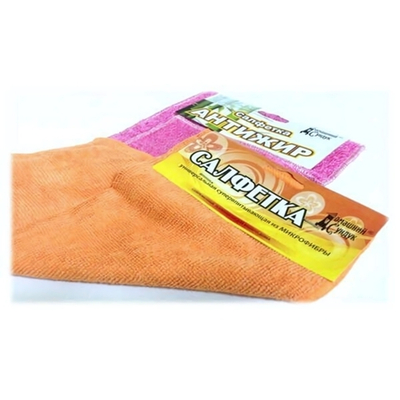 Салфетка универсальная супервпитывающая из микрофибры "Домашний сундук" ДС-21