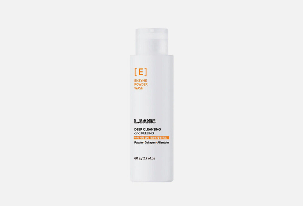 L.Sanic Энзимная пудра для глубокого очищения - Deep Cleansing and Peeling Enzyme Powder Wash, 60г
