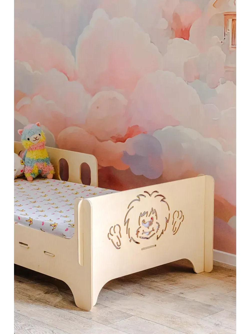 Кровать односпальная софа 140x70