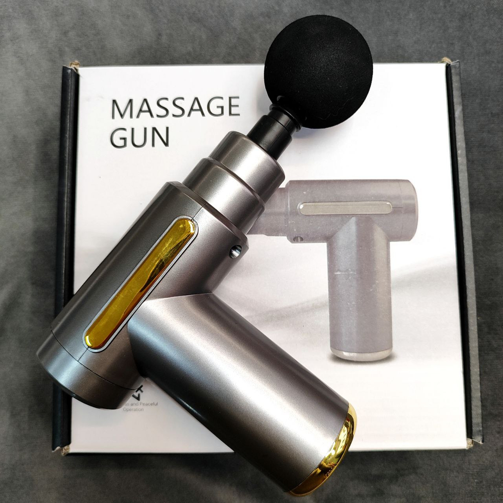 Электромассажер массажный пистолет