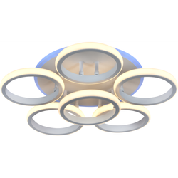 Светильник потолочный светодиодный Rivoli Kresenz 6057-106 с пультом 108 Вт + 8 Вт 4000К - 6000К LED модерн