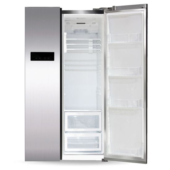 Холодильник Ginzzu NFK-605 Steel