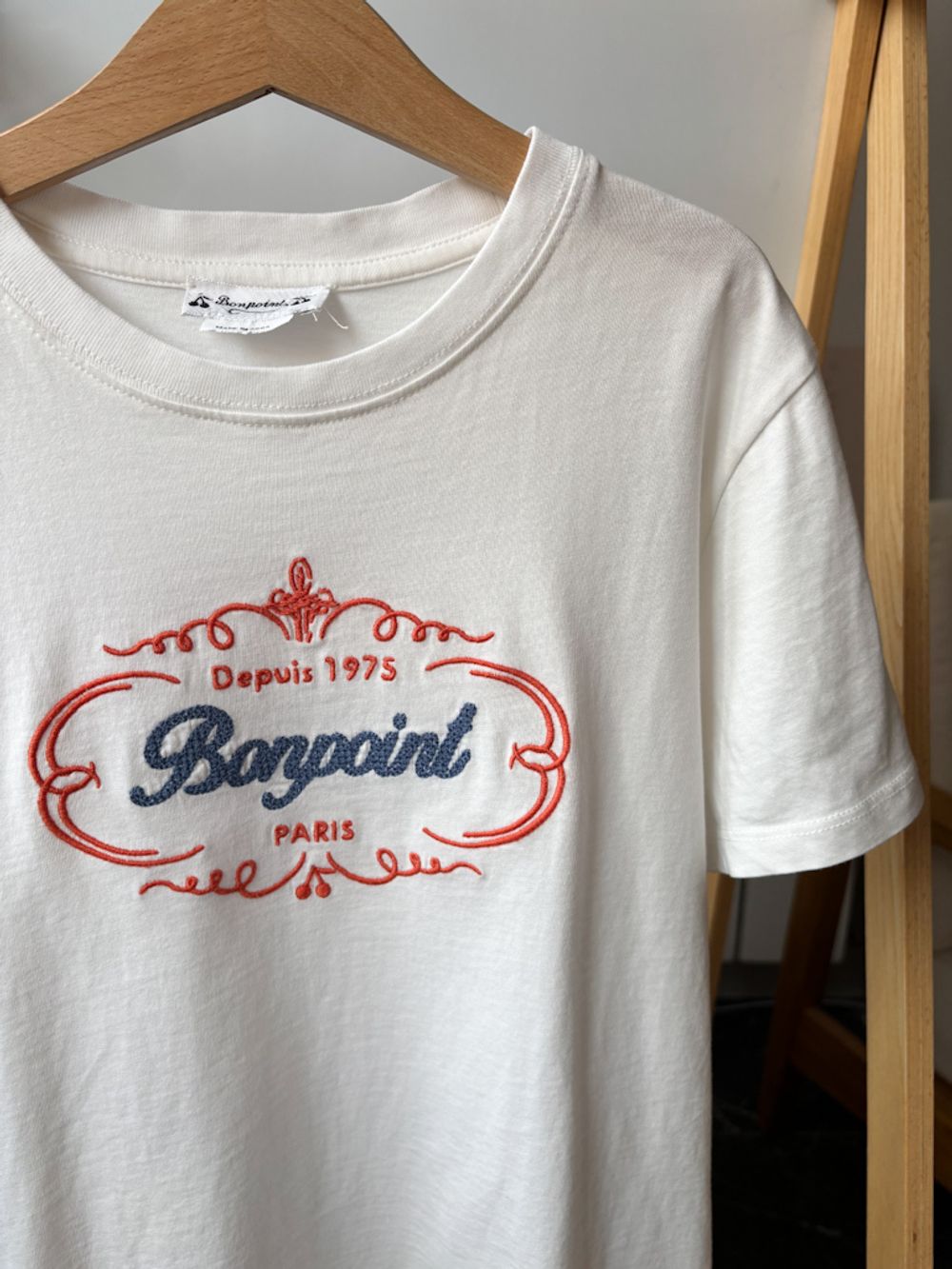 Хлопковая футболка Bonpoint, 140