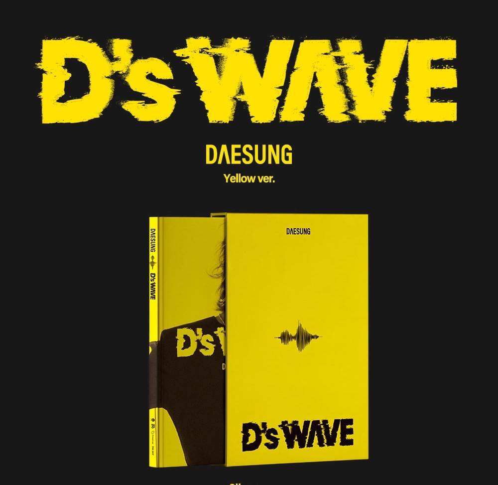 Альбом DAESUNG - 1st Mini Album [D’s WAVE] (Yellow Ver.)