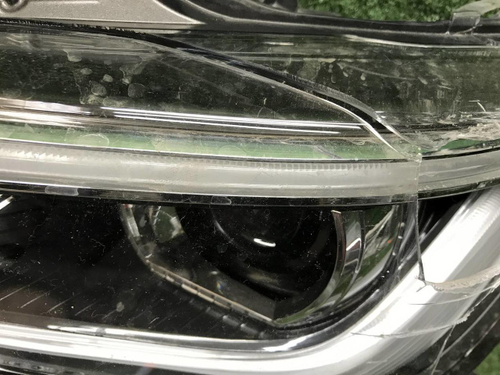 Битая Фара левая Infiniti QX80 (2017-2024) LED