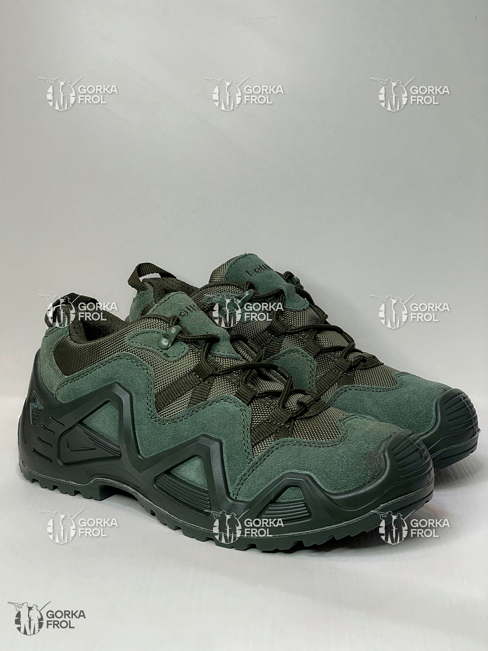 Полуботинки Lowa Zephyr GTX Lo олива, треккинговые (лето/демисезон)