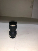 Фитинг трубок прямой пластиковый 16мм 1ШТУКА ( пневмофитинг )