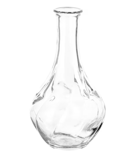 ВИЛЬЕСТАРК VILJESTARK Ваза 17 см, бесцветное стекло